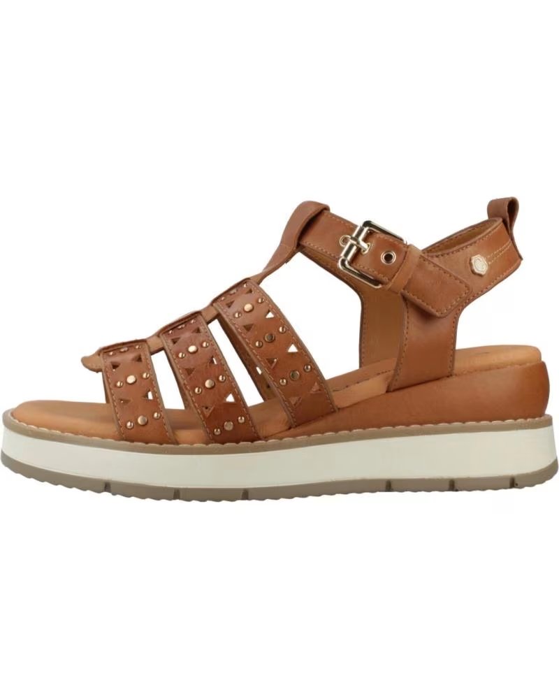 CARMELA SANDALIAS 163252 EN NEGRO PARA MUJER CAMEL
