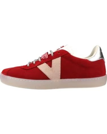 VICTORIA ZAPATILLAS MUJER MODELO BERLIN SERRAJE COLOR  ROJO