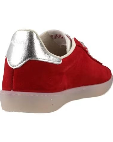 VICTORIA ZAPATILLAS MUJER MODELO BERLIN SERRAJE COLOR  ROJO