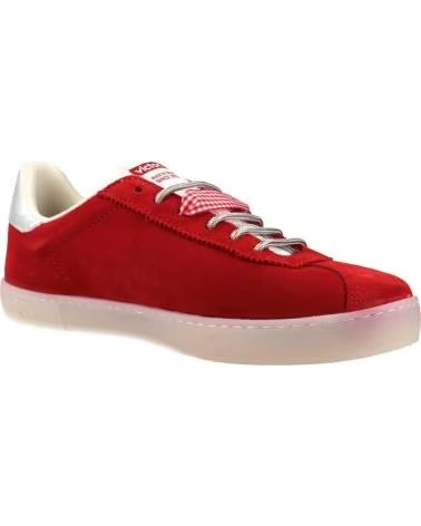VICTORIA ZAPATILLAS MUJER MODELO BERLIN SERRAJE COLOR  ROJO