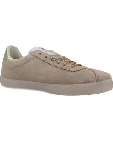 VICTORIA SAPATILHAS BERLIN EM CAMURÇA BEGE BEIGE