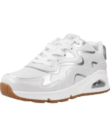 SKECHERS SAPATILHAS UNO GEN1 WAVY SHIMMER PRATA WSL