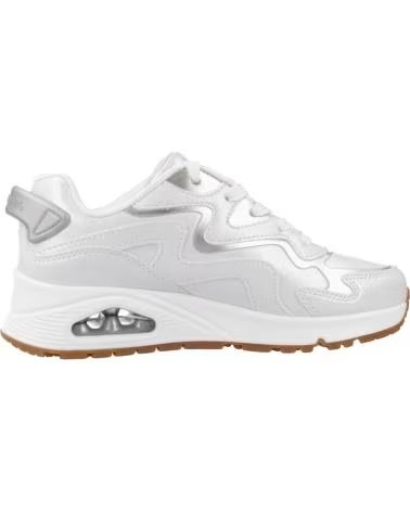 SKECHERS SAPATILHAS UNO GEN1 WAVY SHIMMER PRATA WSL