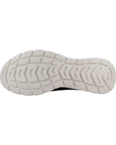 SKECHERS ZAPATILLAS 150384-BKRG EN NEGRO PARA MUJER BLACK MESH-ROSE GOLD TRIM