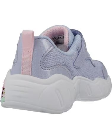 SKECHERS SNEAKER PLAY SCENE FUN SQUAD PER BAMBINA PWMT