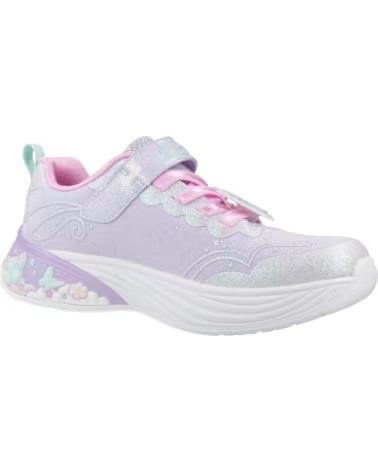 SKECHERS TÊNIS BUTTERFLY BLISS PARA MENINA, COR VIOLETA LVMT