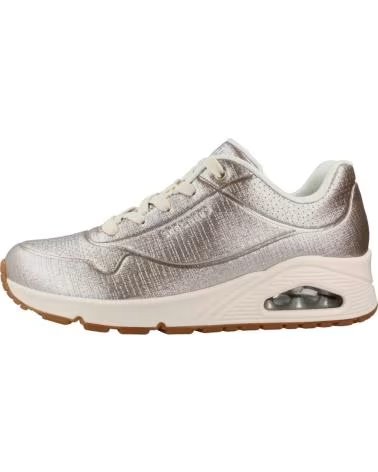 SKECHERS UNO SHININ BRIGHT SNEAKER SILBER CHMP