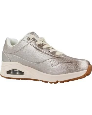 SKECHERS UNO SHININ BRIGHT SNEAKER SILBER CHMP