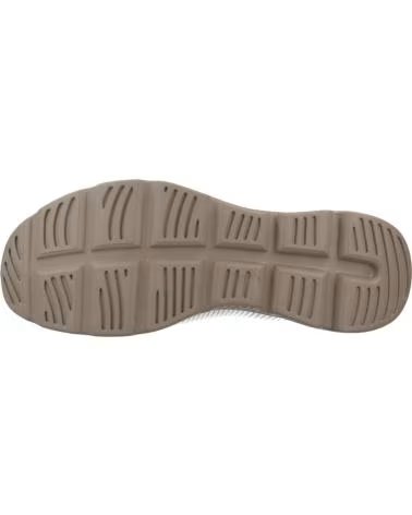 SKECHERS SNEAKERS DONNA SLIP-INS BOBS ARC WAVES BEIGE NAT