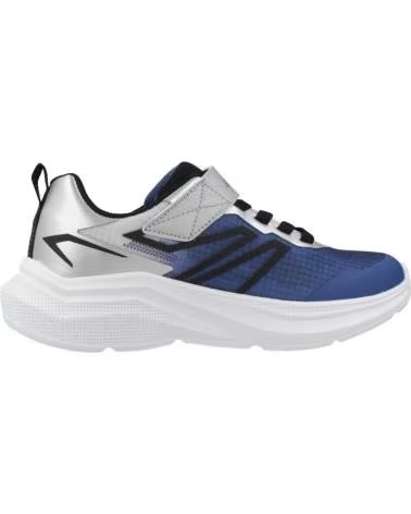SKECHERS ZAPATILLAS DE RUNNING 113-404125L EN AZUL PARA NINOS UNISEX NVSL