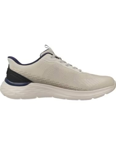 SKECHERS GARNER ELLIS SNEAKERS LIGHT BROWN TPE