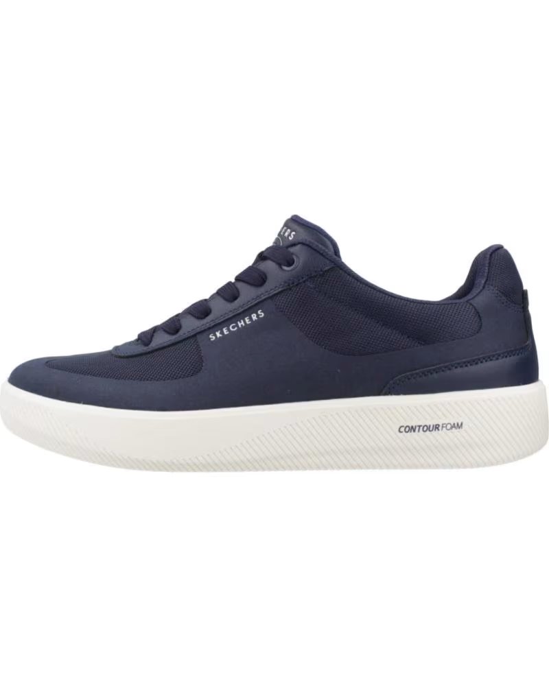 SKECHERS ARCH FIT COURT BREAK SNEAKER MARINEBLAU NVY