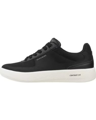 SKECHERS BASKETS ARCH FIT COURT BREAK POUR HOMME BLK