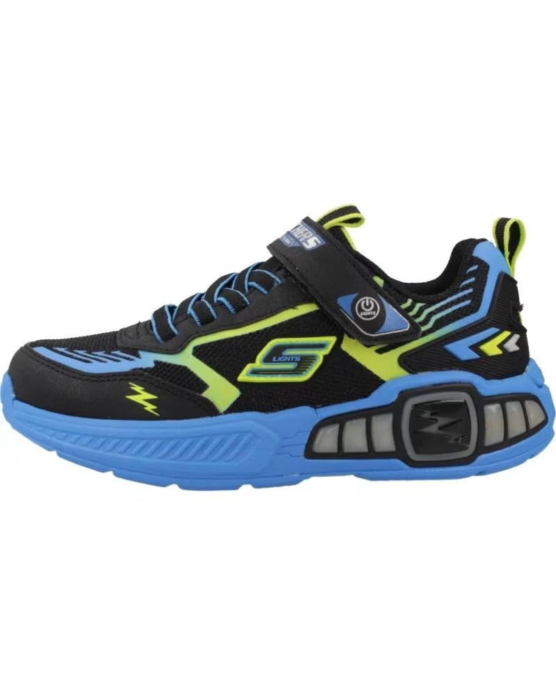 SKECHERS BASKETS LIGHT STORM 3 NOIR BBLM