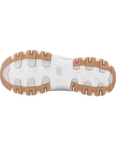 SKECHERS SNEAKERS D LITES STELLAR SHIMMER BIANCHE WSL