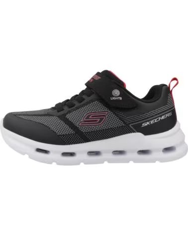 SKECHERS ZAPATILLAS GLIDE STEP PARA NIÑO BLK