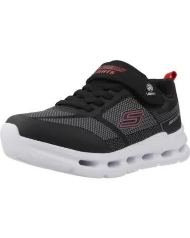 SKECHERS ZAPATILLAS GLIDE STEP PARA NIÑO BLK