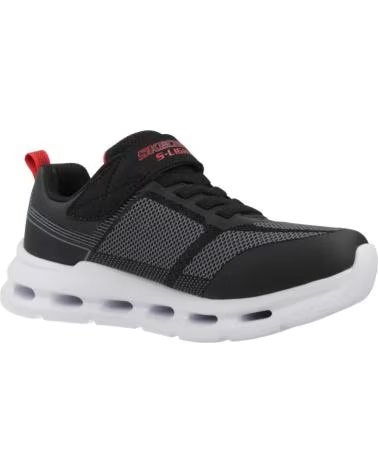 SKECHERS ZAPATILLAS GLIDE STEP PARA NIÑO BLK