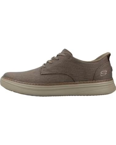SKECHERS ZAPATILLAS HYLAND JUSTINO EN MARRON PARA HOMBRE