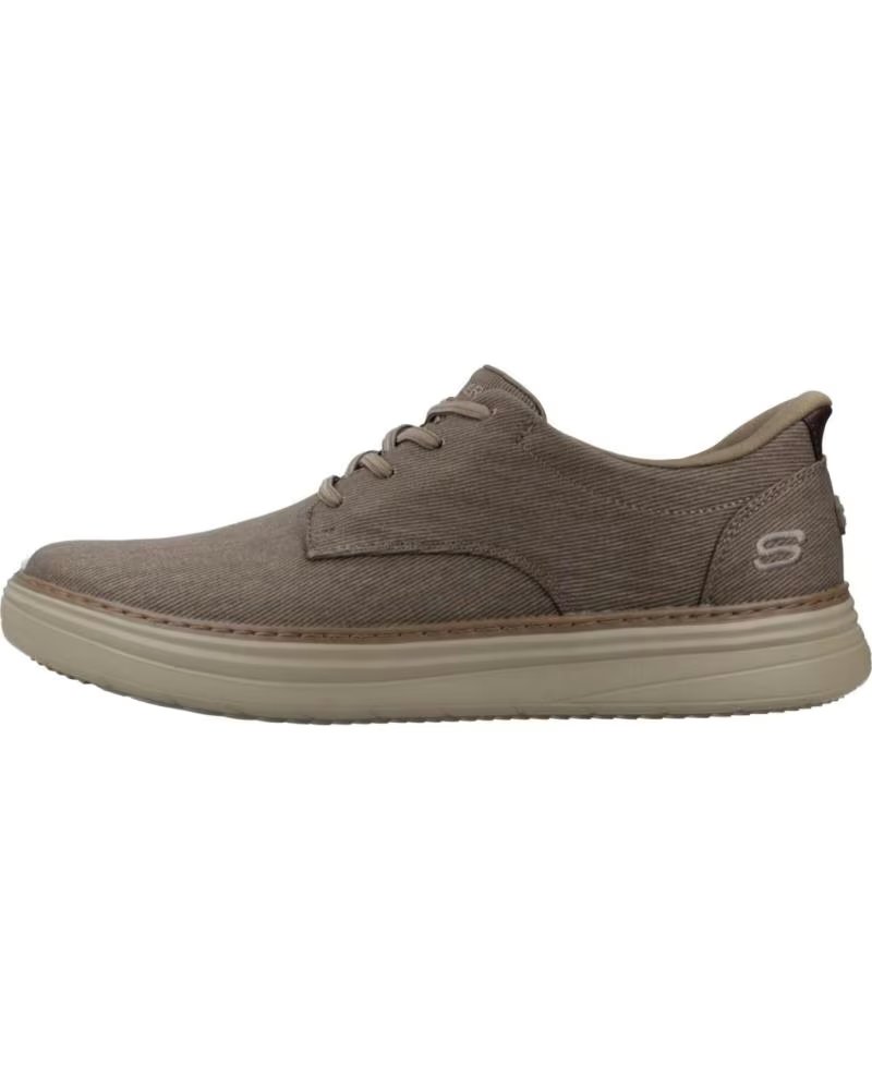 SKECHERS ZAPATILLAS HYLAND JUSTINO EN MARRON PARA HOMBRE