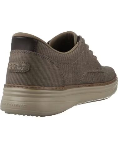 SKECHERS ZAPATILLAS HYLAND JUSTINO EN MARRON PARA HOMBRE