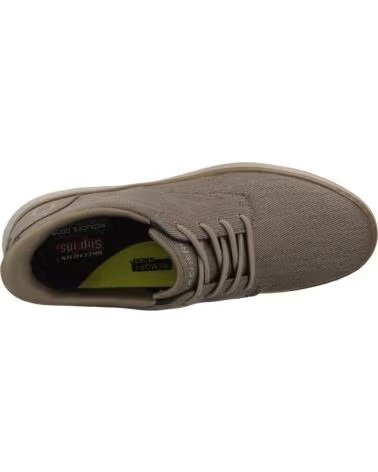 SKECHERS ZAPATILLAS HYLAND JUSTINO EN MARRON PARA HOMBRE