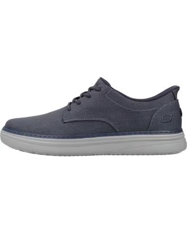 SKECHERS ZAPATILLAS HYLAND JUSTINO EN AZUL PARA HOMBRE NAVY