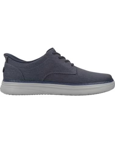 SKECHERS ZAPATILLAS HYLAND JUSTINO EN AZUL PARA HOMBRE NAVY