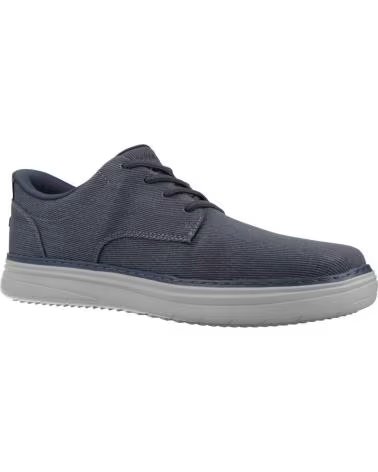 SKECHERS ZAPATILLAS HYLAND JUSTINO EN AZUL PARA HOMBRE NAVY