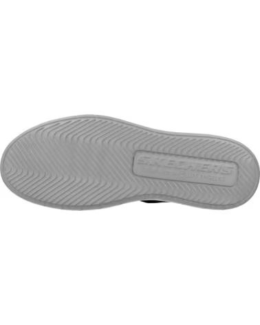 SKECHERS ZAPATILLAS HYLAND JUSTINO EN AZUL PARA HOMBRE NAVY