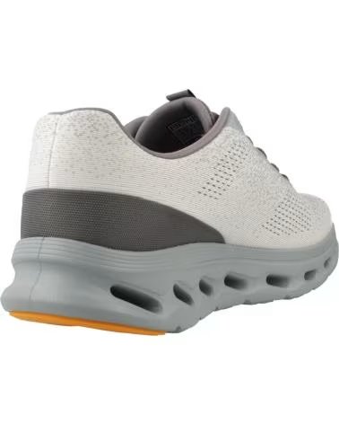 SKECHERS ZAPATILLAS DE RUNNING 217020-SAGE EN GRIS PARA HOMBRE SAGE TEXTILE-TRIM