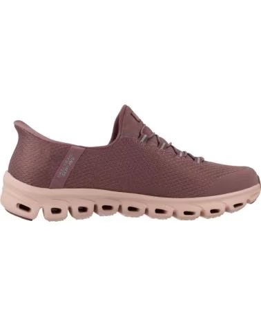 SKECHERS SLIP-INS GLIDE STEP VIBEY DAMENSCHUHE BURG