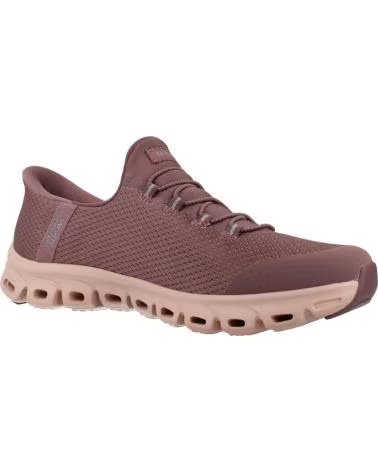 SKECHERS SLIP-INS GLIDE STEP VIBEY DAMENSCHUHE BURG