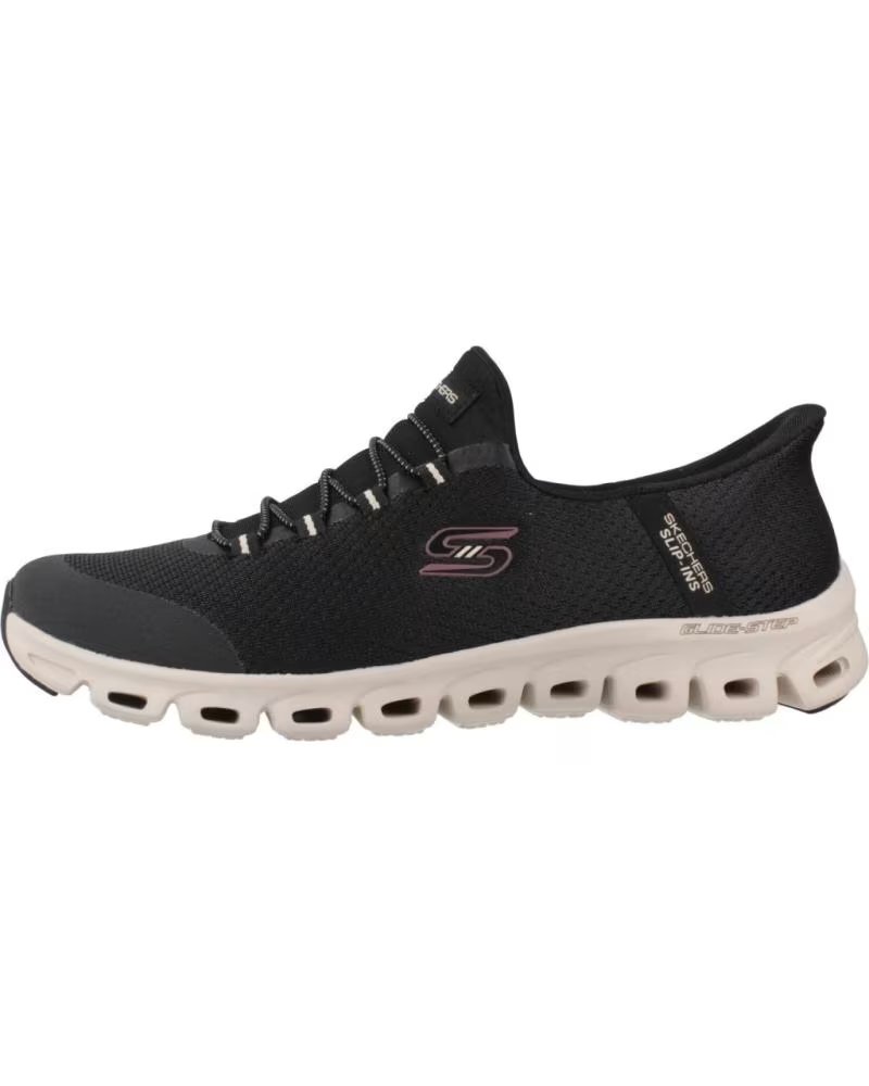 SKECHERS GLIDE-STEP VIBEY SLIP-INS SNEAKER BKNT