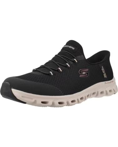 SKECHERS GLIDE-STEP VIBEY SLIP-INS SNEAKER BKNT