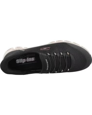SKECHERS GLIDE-STEP VIBEY SLIP-INS SNEAKER BKNT