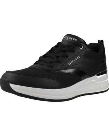 SKECHERS BILLION 2 MONROE SNEAKERS BLACK BKSL