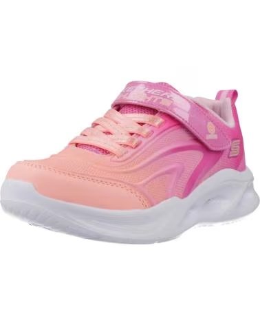 SKECHERS SOLA GLOW SNEAKERS FOR GIRLS PKMT