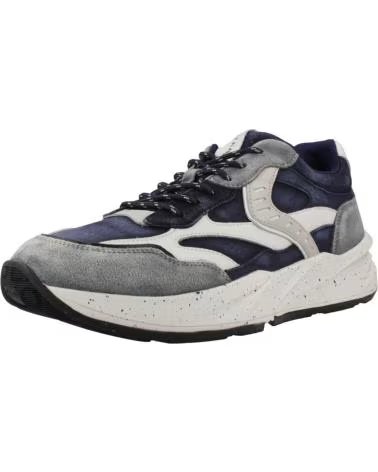VOILE BLANCHE SNEAKERS UOMO CLUB22 BLU LEDNVY