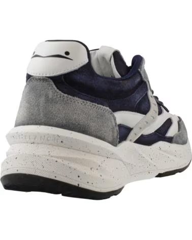 VOILE BLANCHE SNEAKERS UOMO CLUB22 BLU LEDNVY