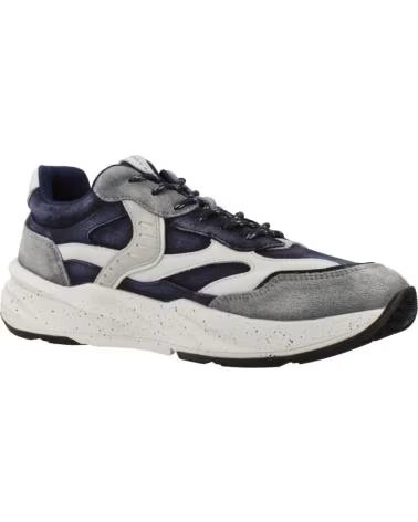 VOILE BLANCHE SNEAKERS UOMO CLUB22 BLU LEDNVY