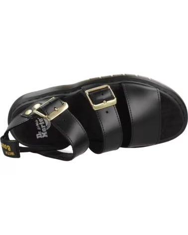 SANDALI DR MARTENS GRYPHON CON FIBBIE REGOLABILI NEGRO