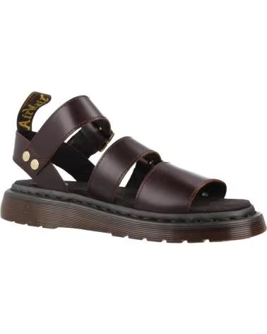 SANDALES DR MARTENS GRYPHON EN CUIR MARRON CHARRO