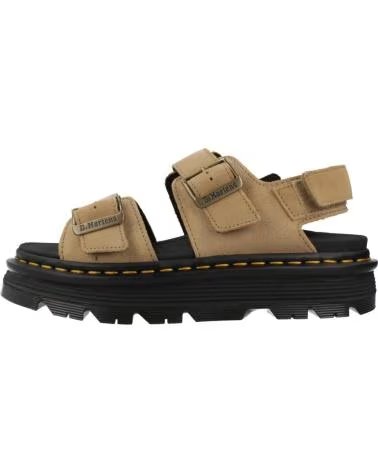 DR MARTENS SANDALIAS ZEBZAG PARA MUJER EN TONO MARRÓN TAN