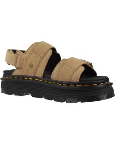 DR MARTENS SANDÁLIAS ZEBZAG PARA MULHER EM CASTANHO TAN