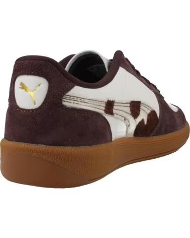 PUMA SNEAKER DA DONNA PALERMO COW, MARRONE E BIANCO WHITE