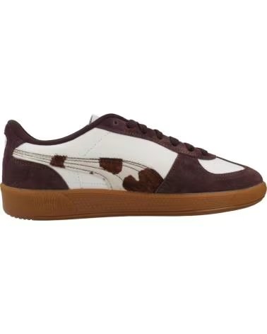 PUMA SNEAKER DA DONNA PALERMO COW, MARRONE E BIANCO WHITE