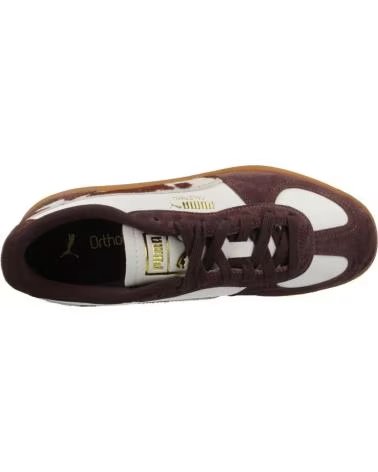 PUMA SNEAKER DA DONNA PALERMO COW, MARRONE E BIANCO WHITE