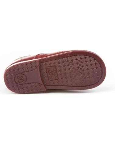 Chaussures pour Fille et Garçon ANGELITOS BOTITA INGLESITA PIEL 627 BURDEOS