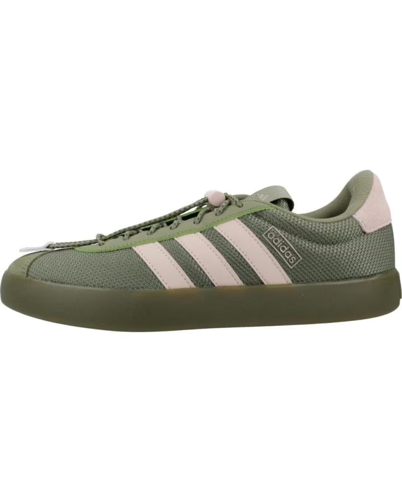 ADIDAS ZAPATILLAS ZAPATILLAS VL COURT 3 0 VERDE ROSA MUJER EN VERDE PARA MUJER